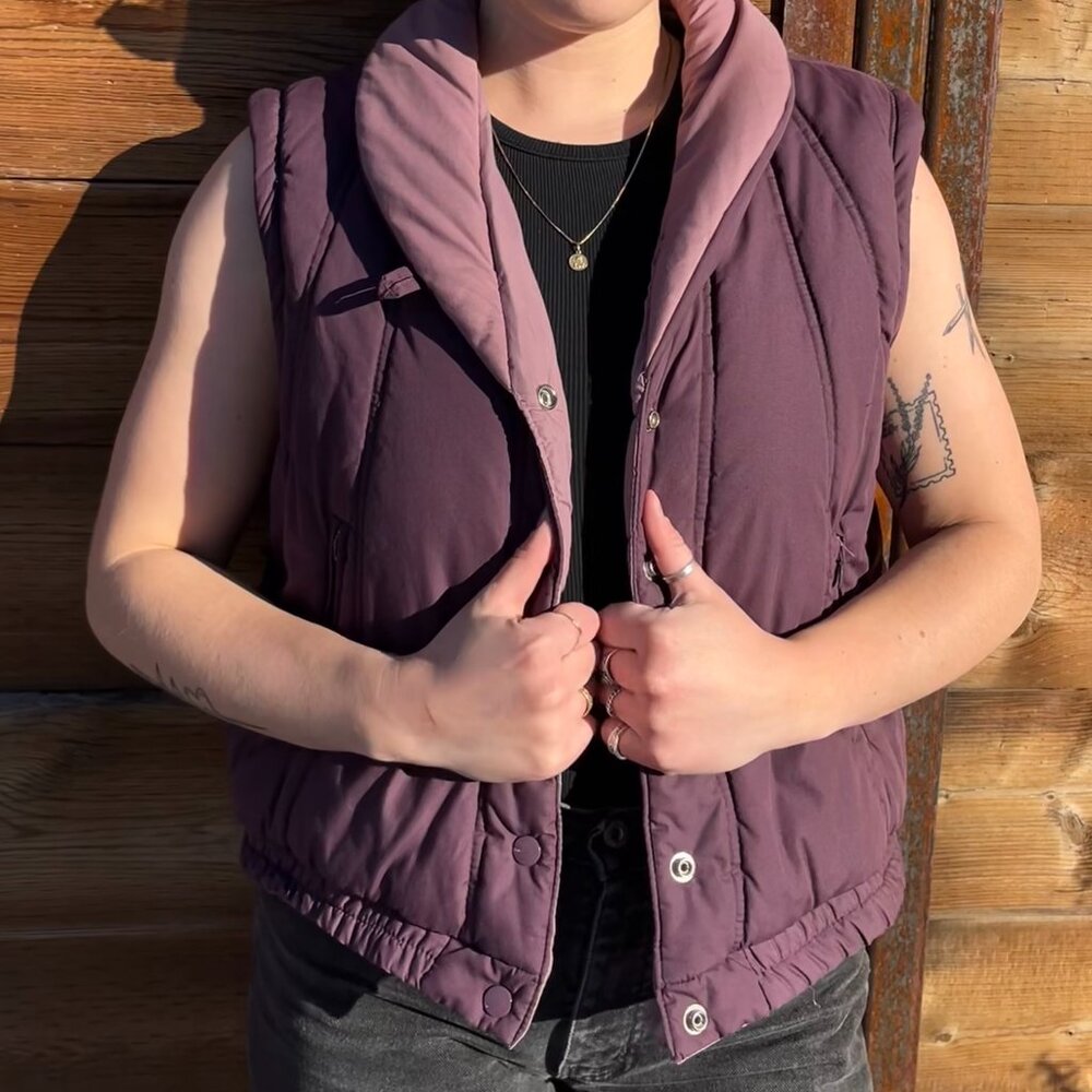 Vintage Reversible Vest and Jacket